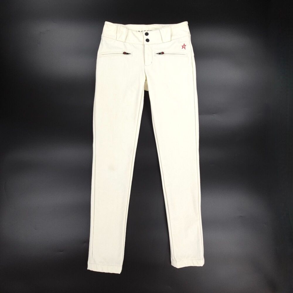 PERFECT MOMENT Aurora Skinny Pant Snow White Ski Snowboarding Minimal Gorpcore